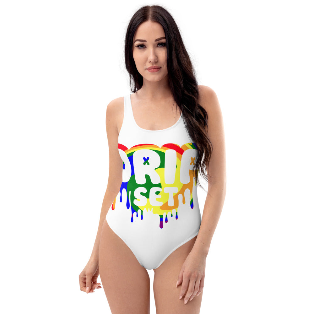 DRIP SET PRIDE One-Piece Swimsuit