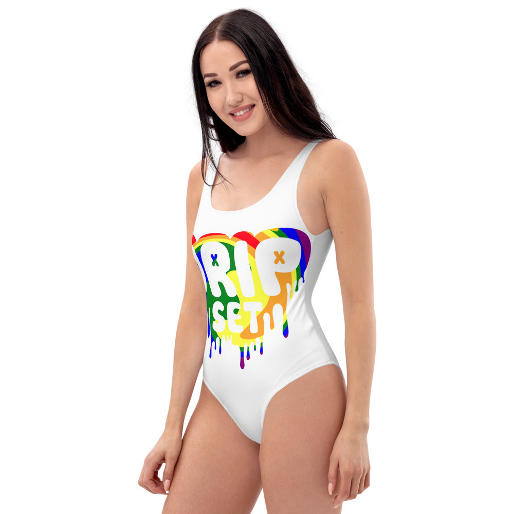 DRIP SET PRIDE One-Piece Swimsuit