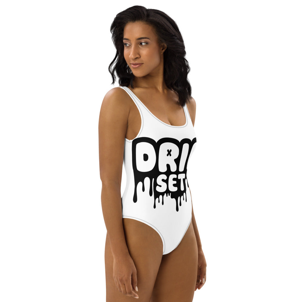 DRIP SET SMOKE One-Piece Swimsuit