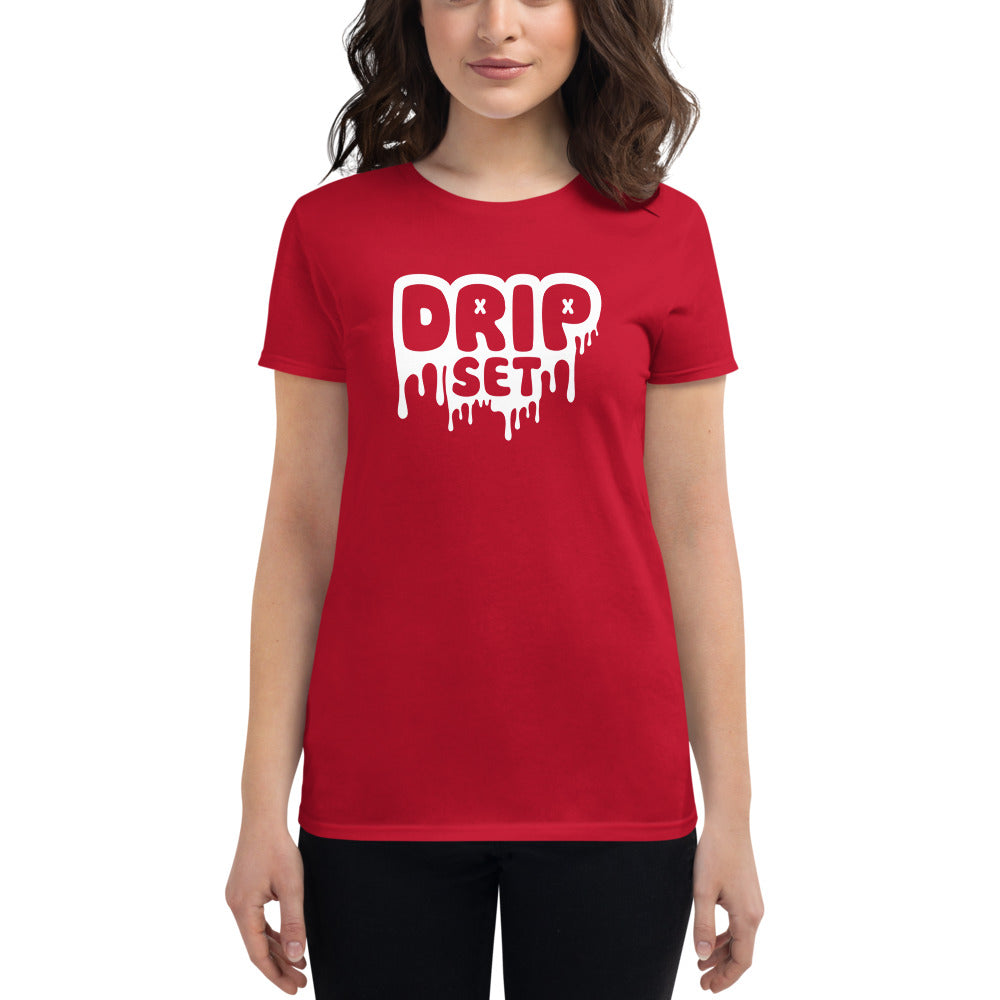 WOMENS DRIP SET FITTED T SHIRT